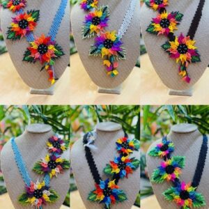 Acesorios - Set Collar Girasol , Aretes & Pulceras