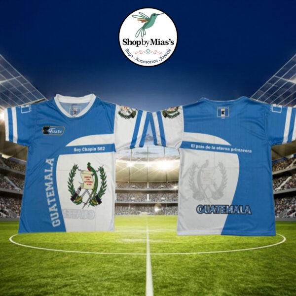 Camiseta Nacional Deportiva -  Guatemala 2